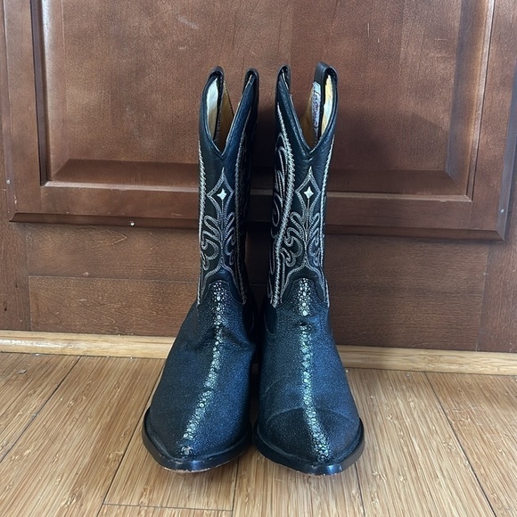 El Caporal Cowboy Boots Made in Mexico Rodeo Boots Unisex main image 9